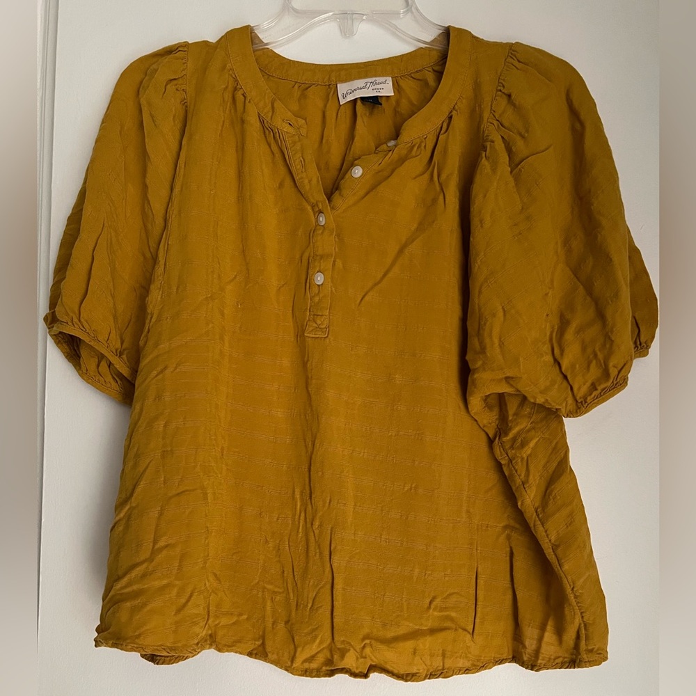 Golden Mustard Women's Top